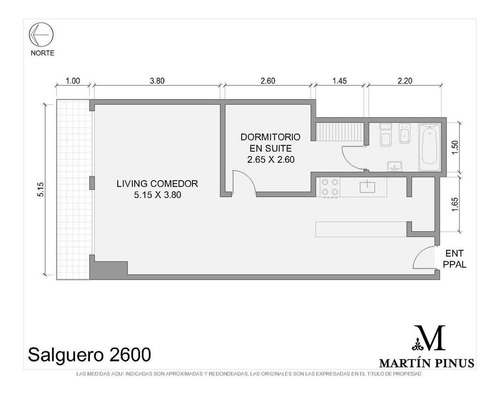 Imagen 22 de 22 de Departamento - 2 Ambientes En Venta - Palermo Chico - Salguero - Seguridad - Amenities