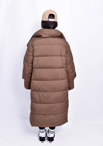 Campera Abrigo Larga Mujer Grande Oversize Vera Super Larga