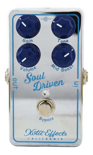 Pedal Overdrive Xotic Soul Driven Usa Envio Imediato C/ Nf-e