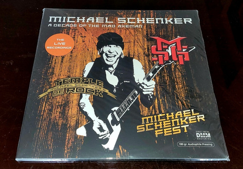 Michael Schenker - A Decade Of The Mad Axeman 2 Lps Sellado