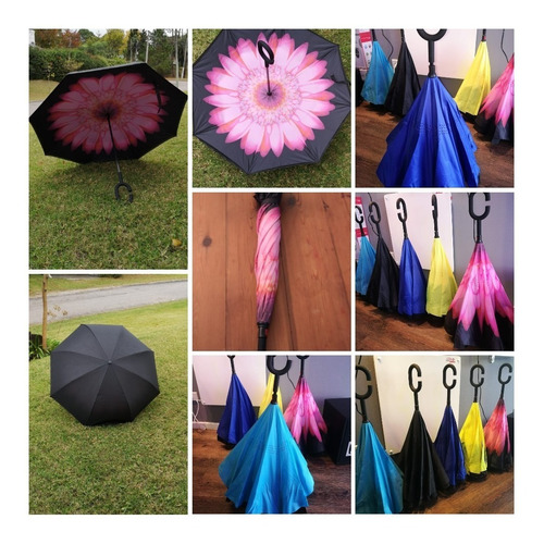 Paraguas Invertido Varios Colores - Sanswell