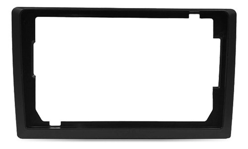 Moldura De Painel Redutora De 10 Para 9 Polegadas Preto