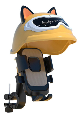 Soporte Para Teléfono De Motocicleta Con Cubierta Estilo F