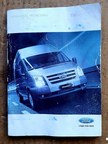 Manual De Propietario Usuario Ford Transit. Original.