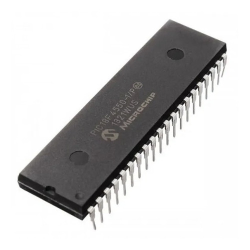 10 Pzas Pic18f4550 Microcontrolador Pic18f4550-i/p