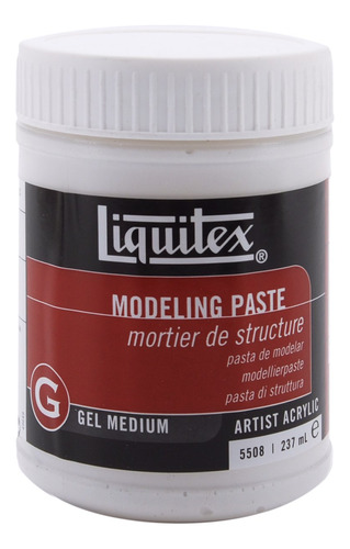 Pasta Modeladora Gel Acrílico Medium-8oz