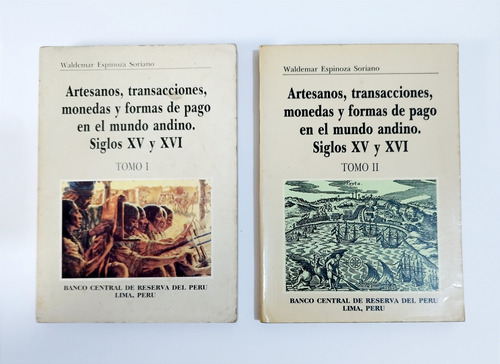 Artesanos, Transacciones, Monedas - Waldemar Espinoza