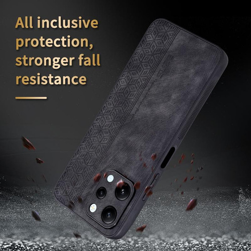 B Funda Trasera Retro Para Ropa De Piel Xiaomi Redmi 12