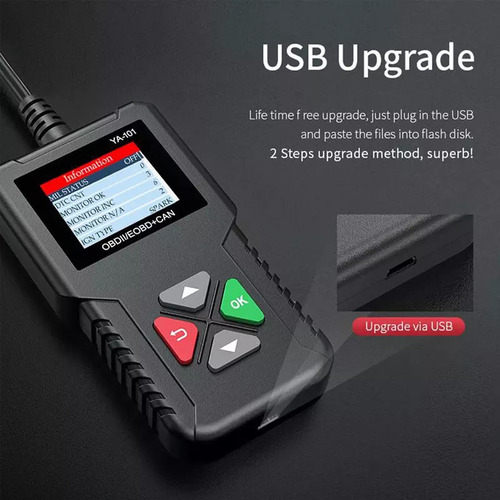 Lector De Códigos Portugueses Del Escáner Automotriz Obd2