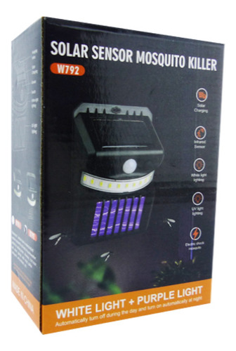 Nuevo Aplique Solar Mata Mosquitos Y Zancudos, Para Exterior
