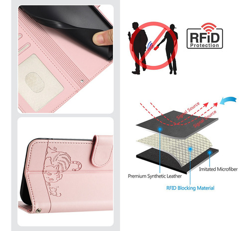 Funda De Piel Tipo Cartera Para Realme C75 C67 C65 C63 C61 C55 C53 C51 C33 C30