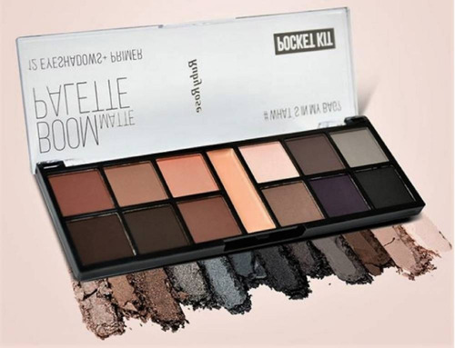 6 Paleta De Sombras Matte Boom Matte Ruby Rose Atacado