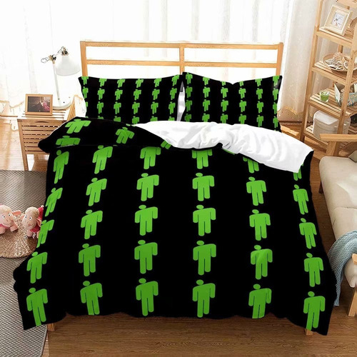 Juego De Cama De Matrimonio Billie Eilish, Funda De Edredón