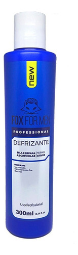 Defrizante Termoativo Fox For Men 300ml Profissional