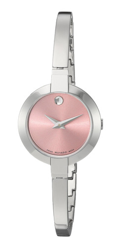 Reloj De Brazalete De Acero Bela 0606596 Bela Movado, Para M