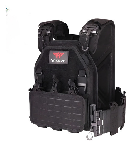Chaleco Antibalas Con Placas Nivel 4 Soporta 7.62 5.56 Fusil