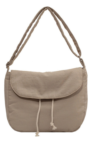 Bolso De Lona Unisex Con Cordón, Bandolera Adju