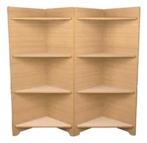 Comprar Biombo Estantería Separador Y Decorativo. Mdf Robe Americano