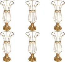 Comprar 6 Vasos Armação Paris 45cm Para Pedrarias Ou Pérolas Aramado