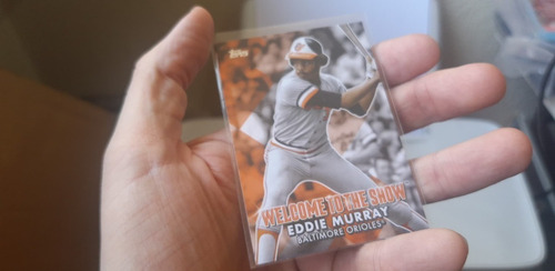 2022 Topps Welcome To Show Insert Eddie Murray Orioles (Usado)