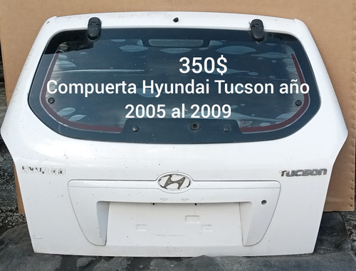 Compuerta Hyundai Tucson 