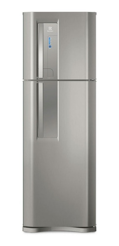 Imagem 1 de 3 de Geladeira frost free Electrolux TF42 inox com freezer 382L 110V