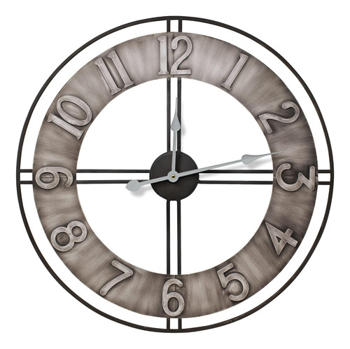 Reloj De Pared Grande, Decorativo De 24 Pulgadas Para Cocina