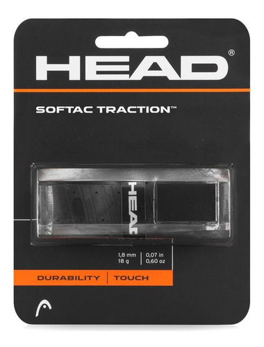 Cushion Grip Head Softac Traction Preto