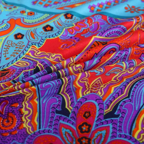 Jane Yre Boho Queen Funda De Edredón Suave 100% Algodón, 3 P
