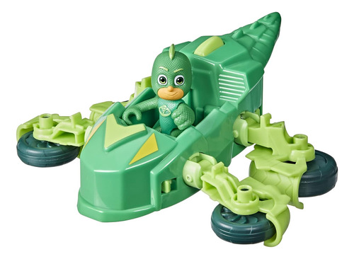 Pj Máscaras Gekko Deluxe Toy Preescolar Del Vehículo, Auto G