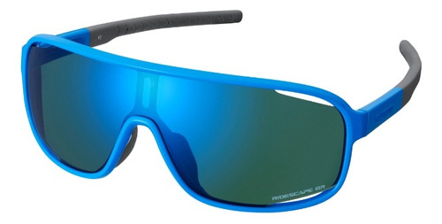 Óculos De Ciclismo Shimano Technium Ridescape Gravel Azul Cor da lente Azul-claro