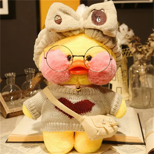 Imagen 7 de 9 de Peluche Lalafanfan De 30 Cm Incluye Outfit