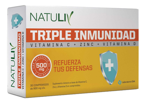 Pack X 3 Unid X30comp Triple Inmunidad Natuliv