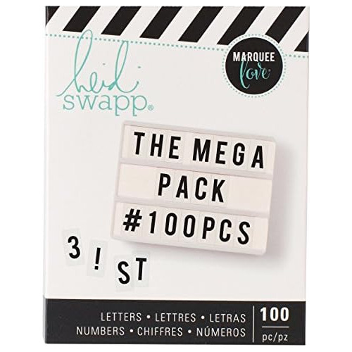 Heidi Swapp 313735 Lightboxmegablack Pack (100 Piezas)