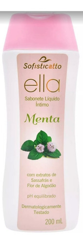 Sabonete Líquido Intimo Ella- Sofisticatto Menta