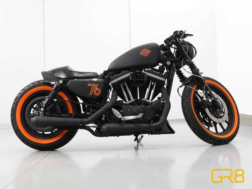 Imagem 14 de 15 de Harley-davidson Xl883 R 2008- Customizada No Estilo Café Ra