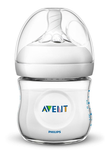 Imagen 2 de 8 de Biberon Natural Philips Avent 4oz/125ml 2pz