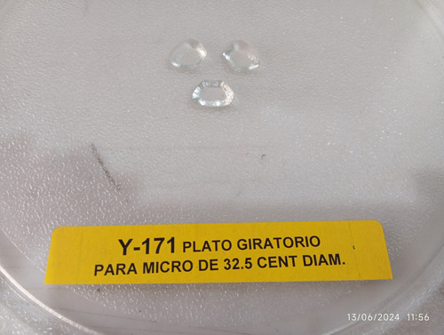 Plato Giratorio Para Micro Codigo Y-171 De 32.5 Diametro (Usado)
