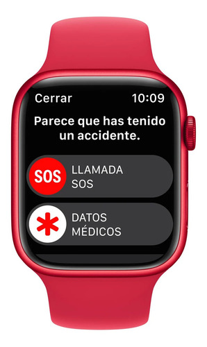 Apple Watch Series 8 GPS - Caja (PRODUCT)RED de aluminio 41 mm - Correa deportiva (PRODUCT)RED - Patrón