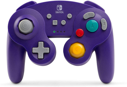 Control joystick inalámbrico ACCO Brands PowerA Wireless GameCube Controller for Nintendo Switch púrpura