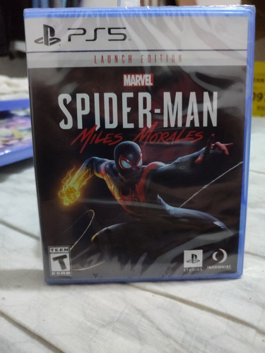 Juego Ps5 Spiderman Miles Morales  Lauch Edition Nuevsellado