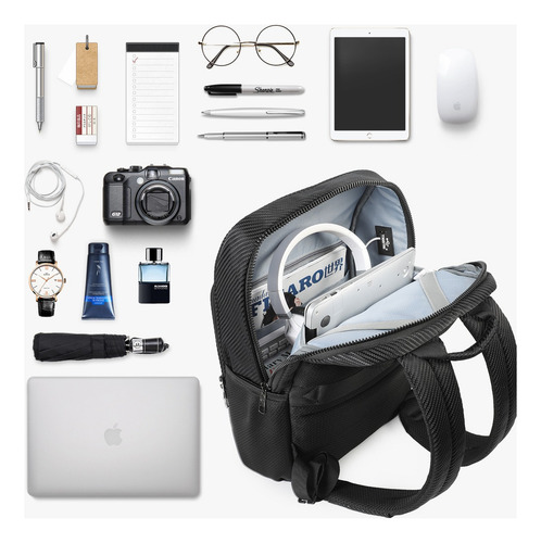Mochila Tigernu Ejecutiva Para Notebook Negro T-b3899