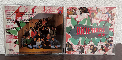 Cd Original Varios Artistas  Diciembre 25