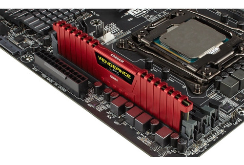 Corsair Vengeance LPX CMK8GX4M1A2666C16 1 8 GB - Rojo
