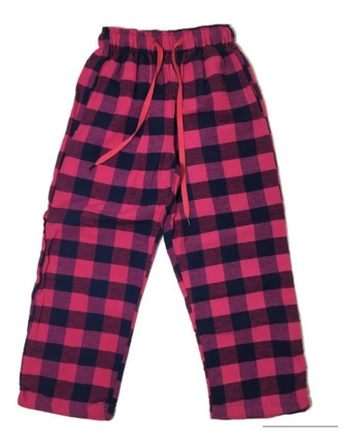 Pantalon A Cuadros Tipo Elepant Pijama Inviern Niños Adultos