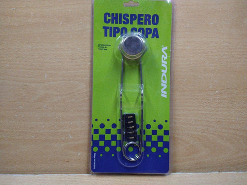 Chispero Tipo Copa Marca Indura + Caja De Piedras