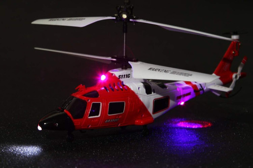 Poco Divo Guardia Costera Helicóptero De Rescate Rc Vuelo...