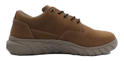 Zapatillas Hombre Urbana Cuero Cordon Caterpillar Camber Gri