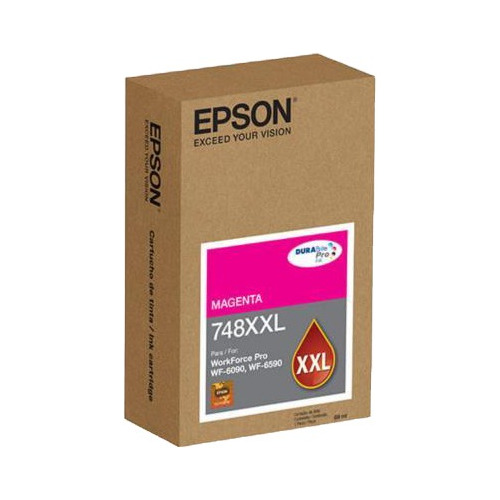 Cartucho Epson Wf-6590 T748xxl Magenta Original