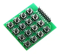 Comprar Teclado Matricial 4x4 Para Arduino Raspberry Con Pulsadores